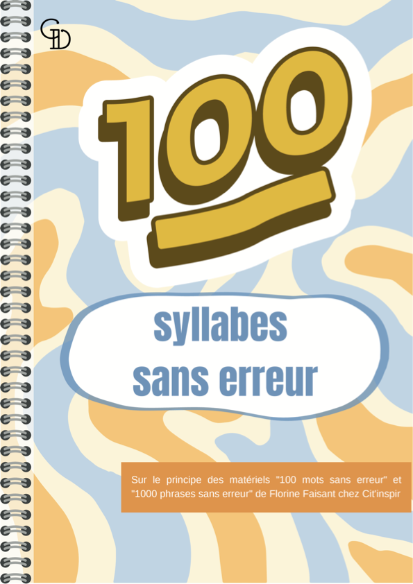 100 syllabes sans erreur