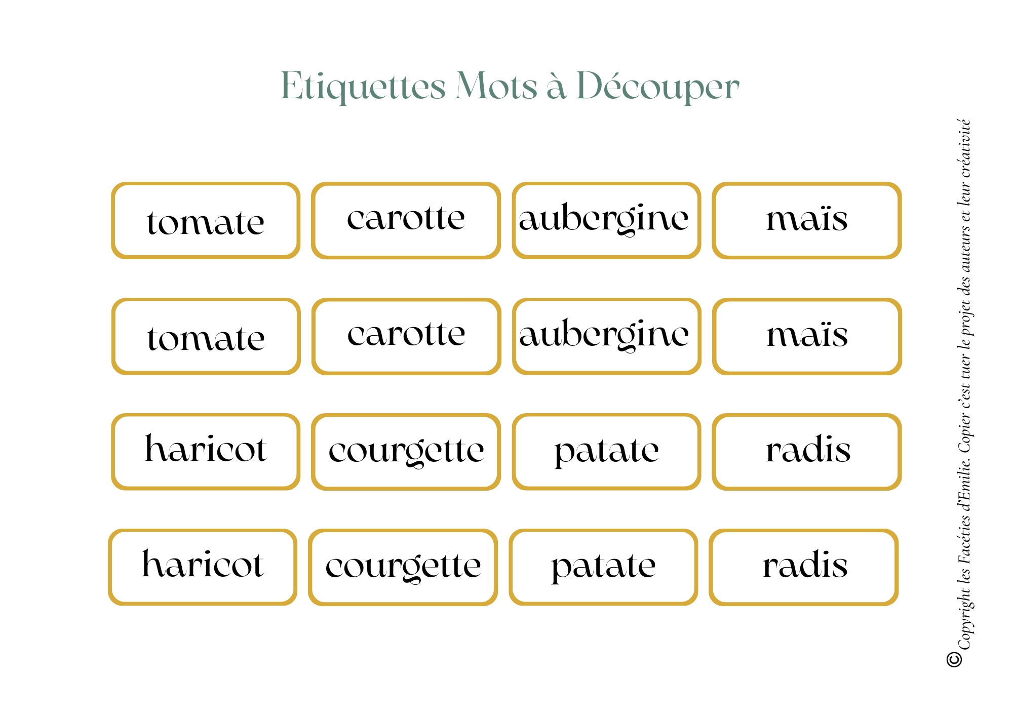 Association Mots/Images idéal clavier prédictif TD Snap