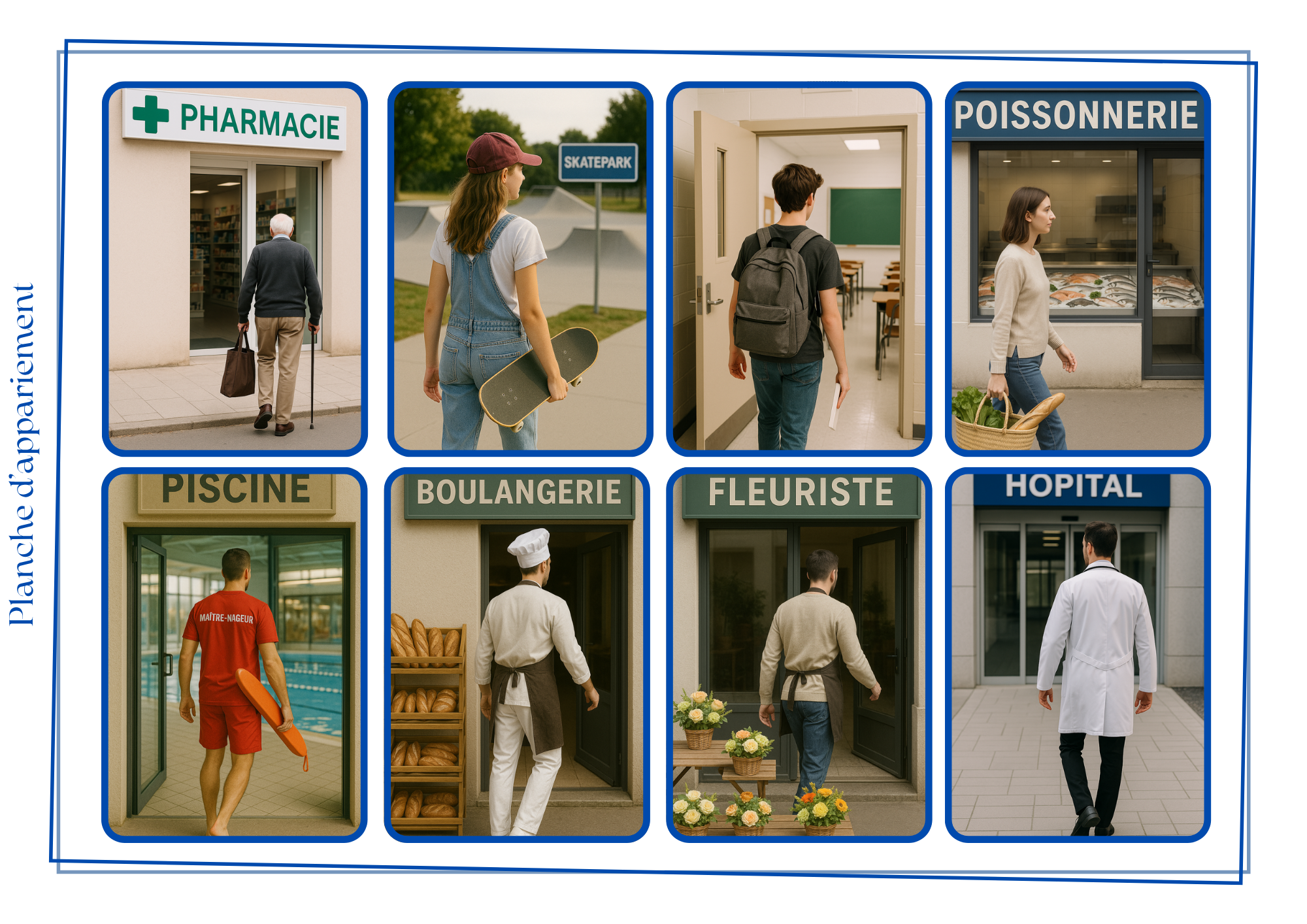 Loto et Mémory du verbe ALLER