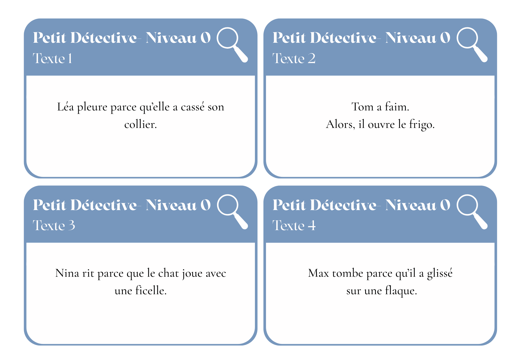 Les Petits Détectives