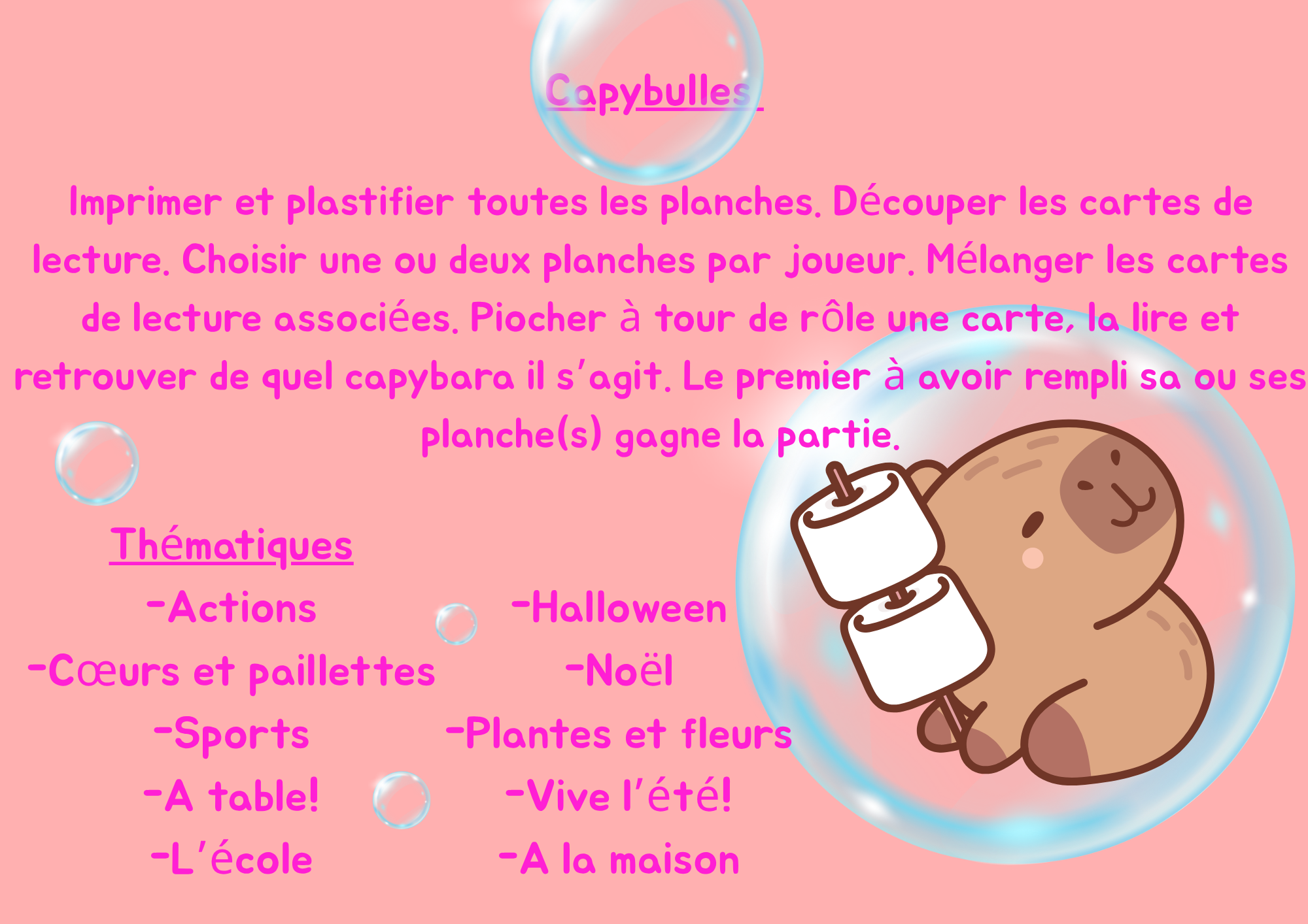 Capybulles