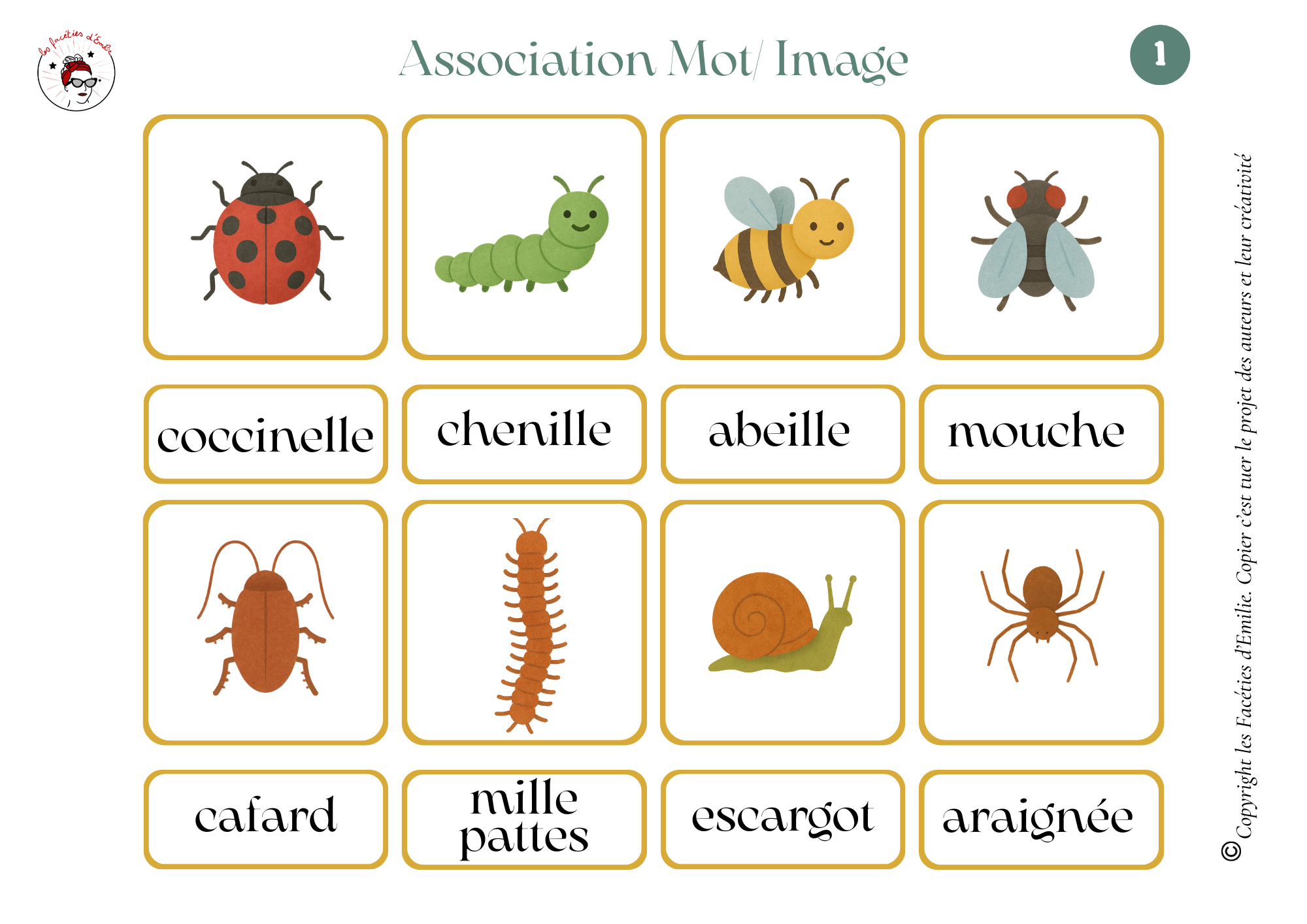 Association Mots/Images idéal clavier prédictif TD Snap