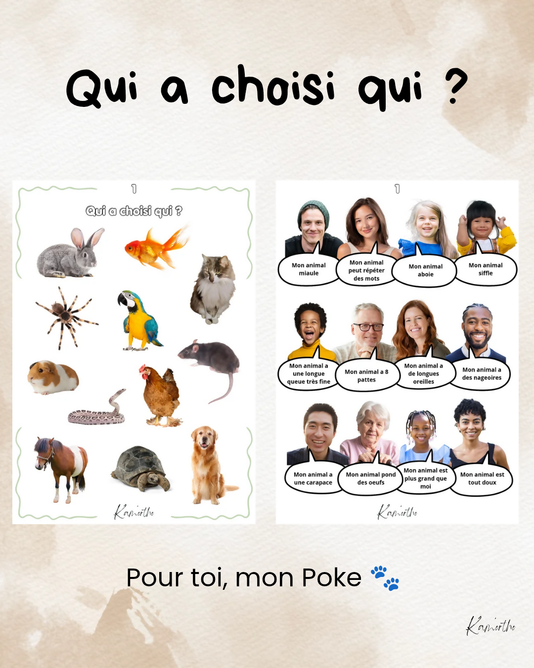 Qui a choisi qui ?
