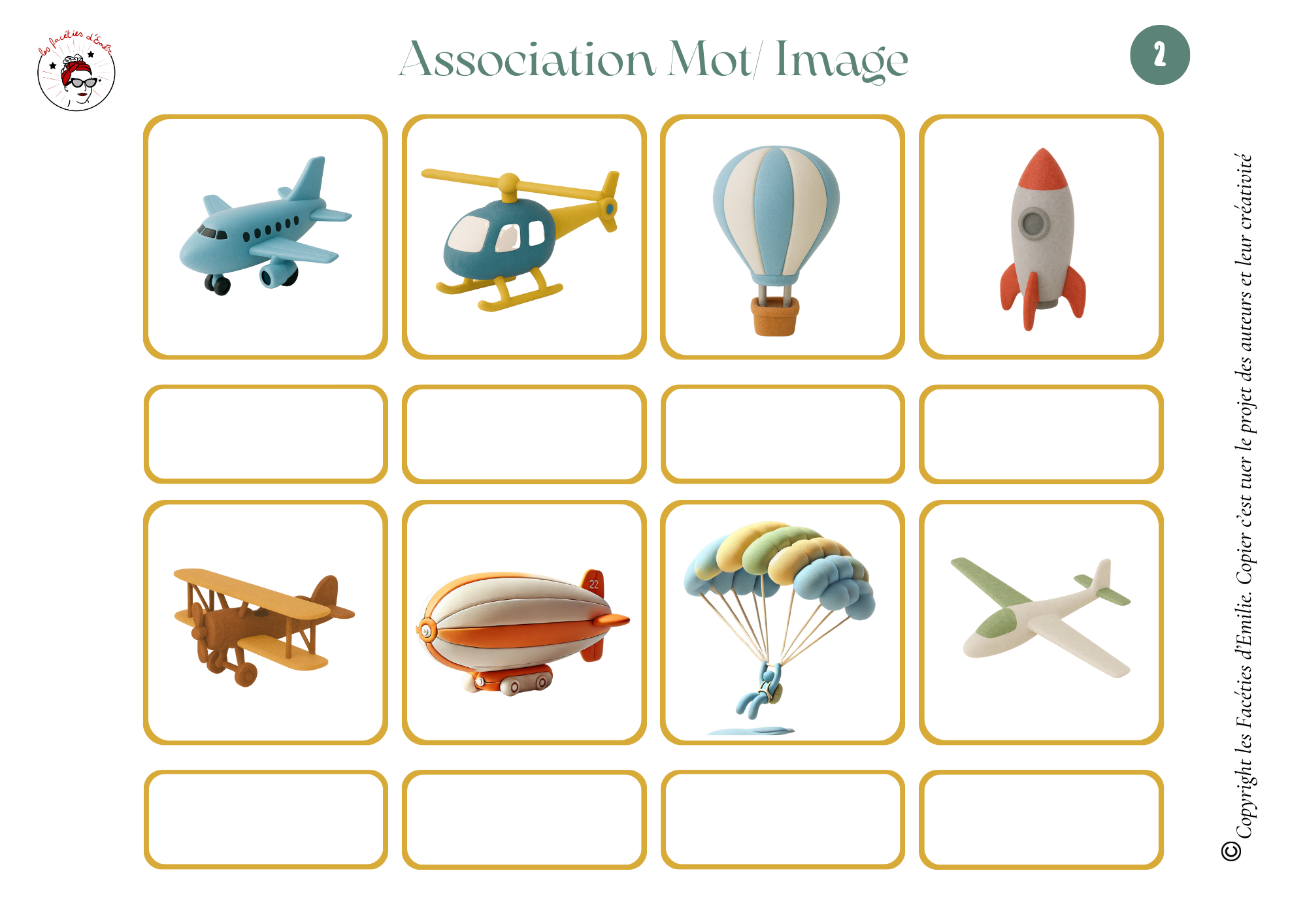 Association Mots/Images idéal clavier prédictif TD Snap