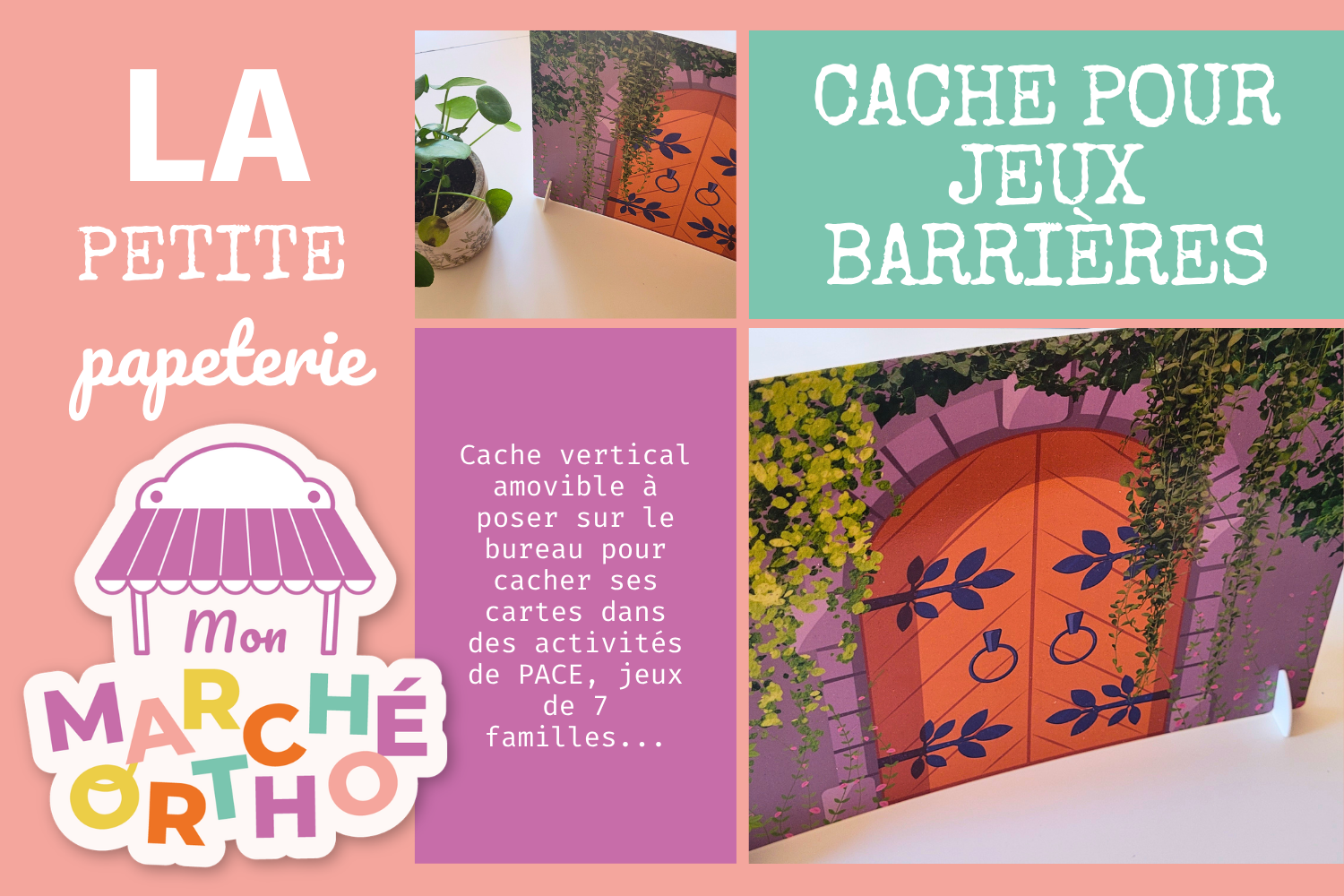 Cache pour jeux barrières