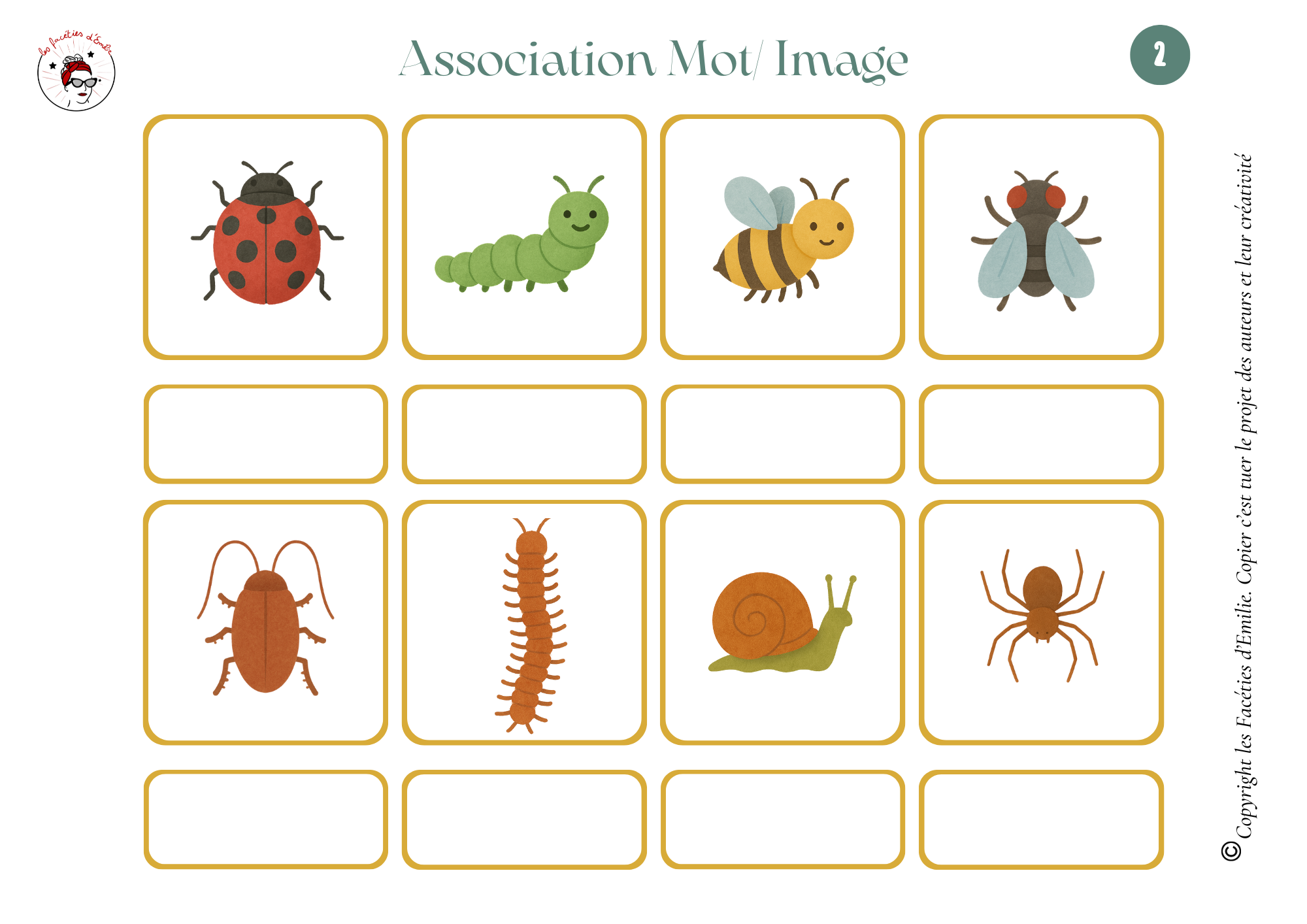 Association Mots/Images idéal clavier prédictif TD Snap