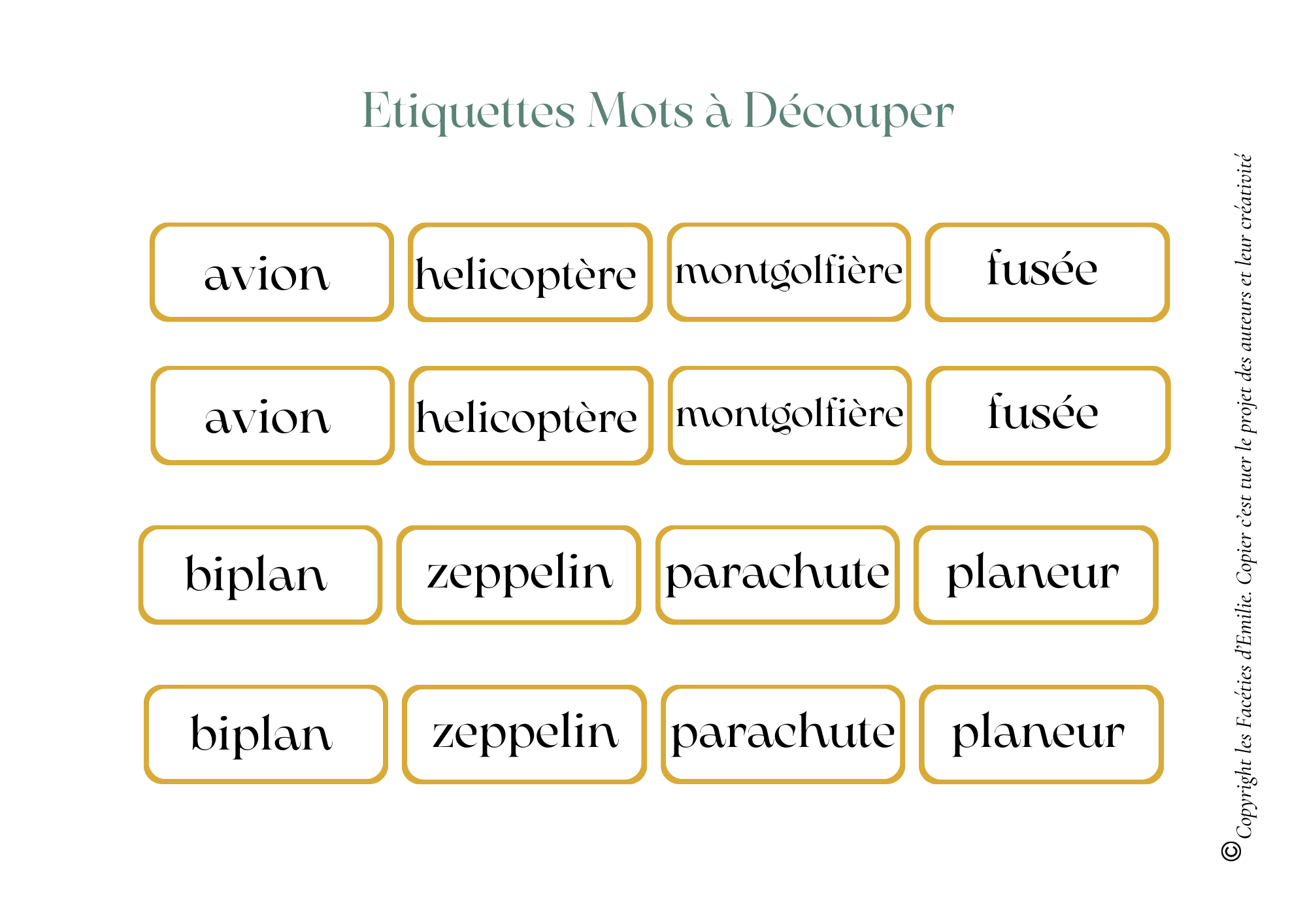 Association Mots/Images idéal clavier prédictif TD Snap