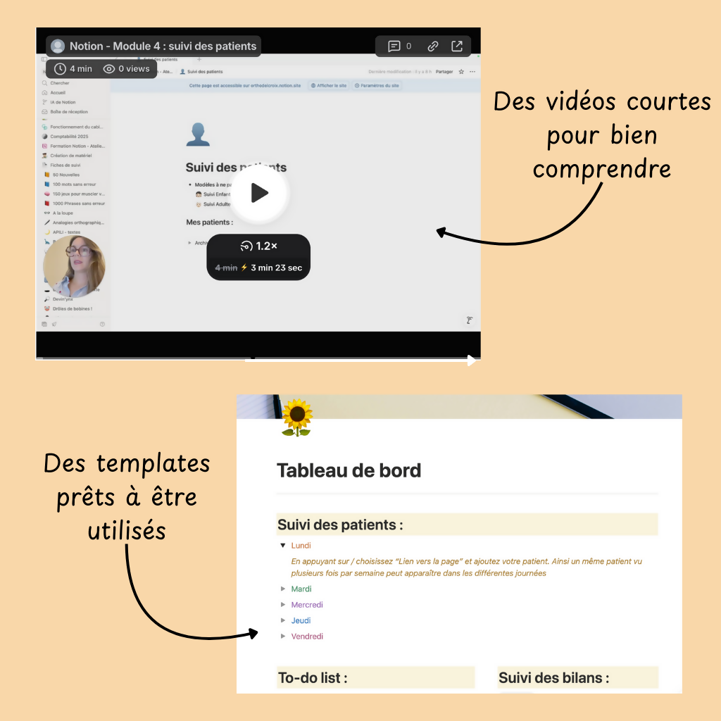 OrthoNotion - Une mini-formation gratuite en 30 min pour mieux s’organiser ✨