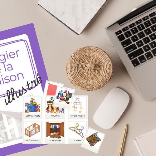 IMAGIER LA MAISON Illustré