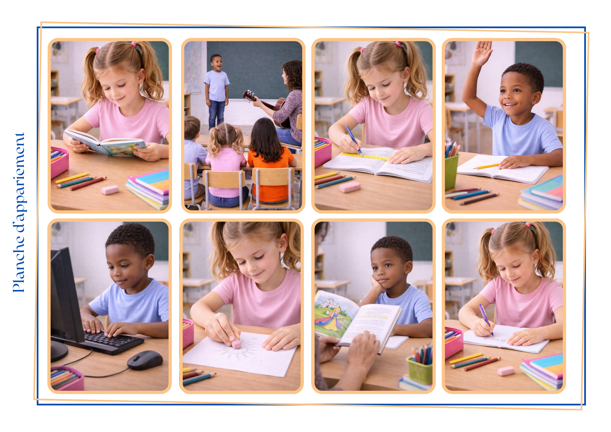 Ensemble de 5 Loto et Mémory des Actions