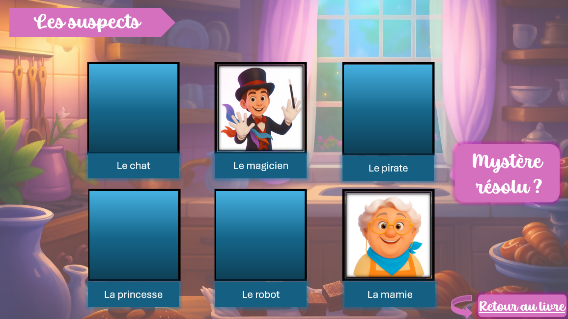 "Mais qui a ...." 3 enquêtes interactives - CP/CE1