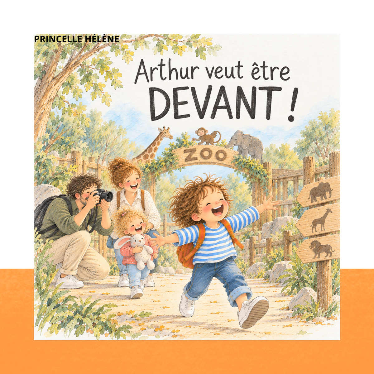 Arthur veut être devant! Le livre et les jeux de cartes mesure 1 et 2
