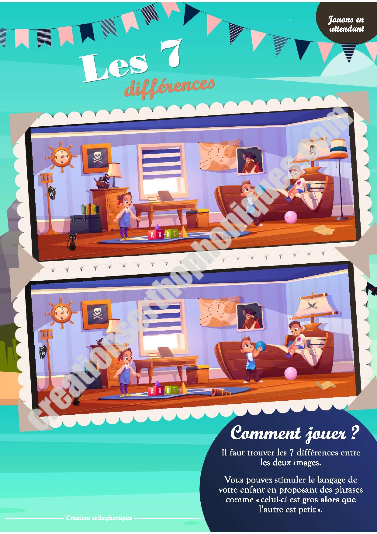 Affiche "Jouons en attendant"