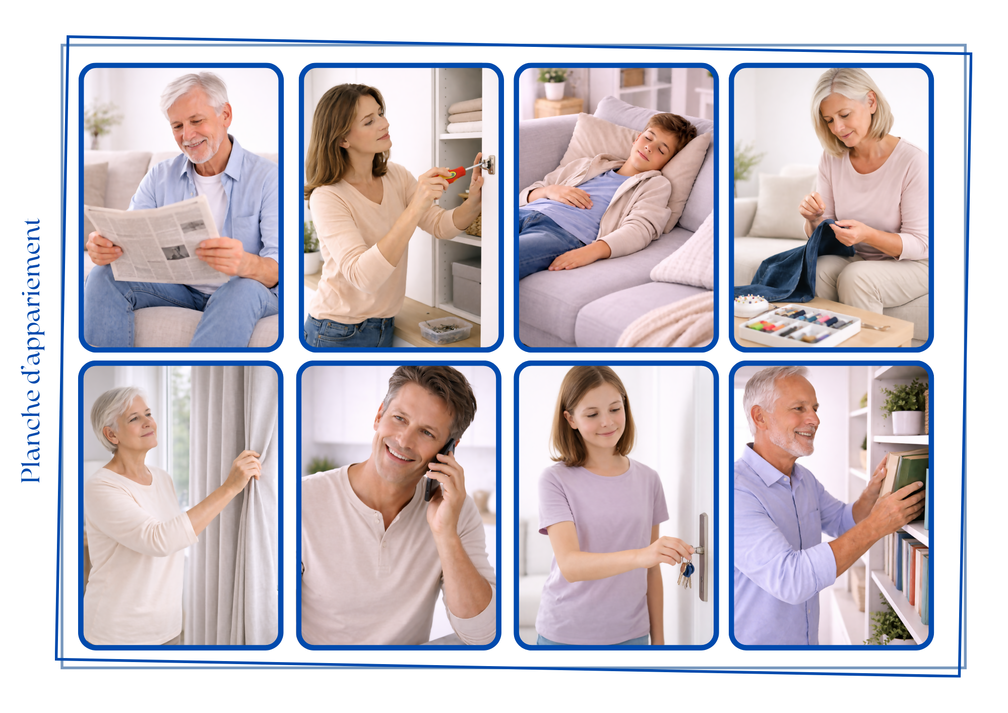 Ensemble de 5 Loto et Mémory des Actions