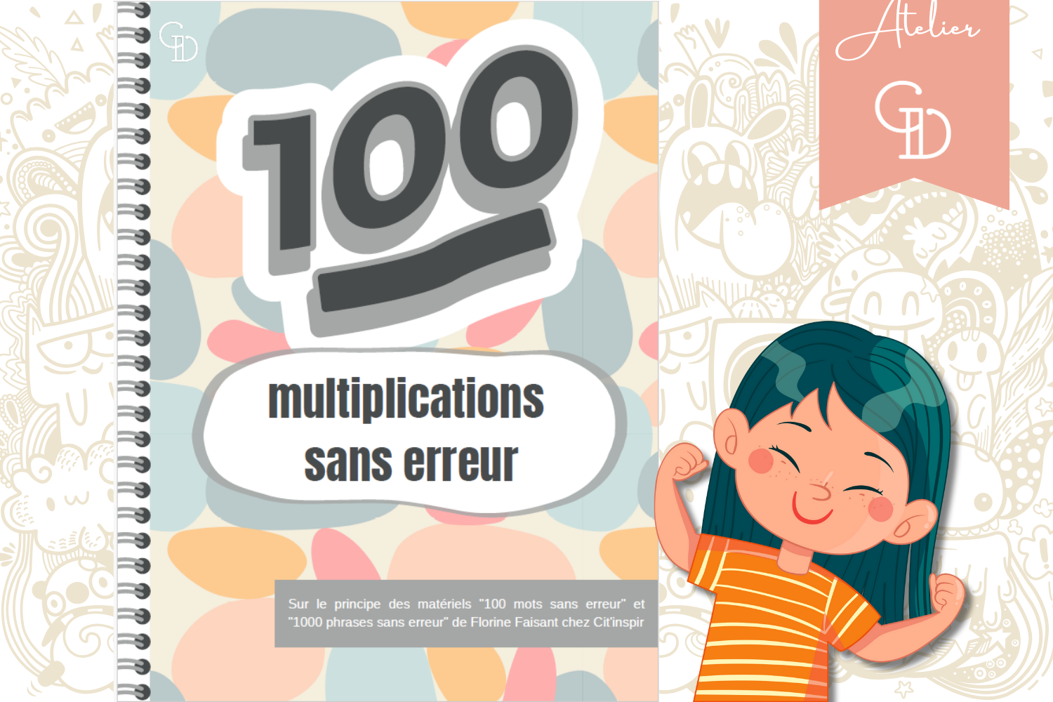 support orthophonique pour les tables de multiplication