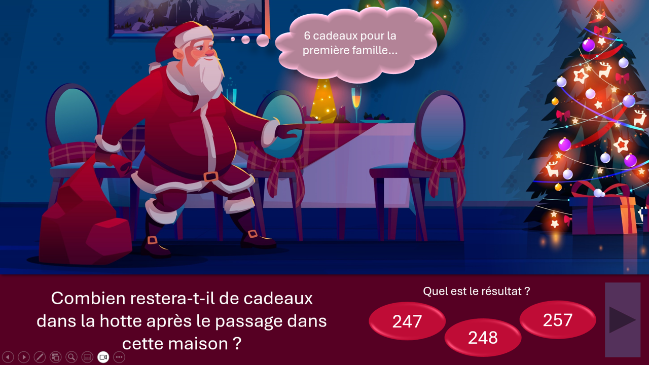 La tournée du Père Noël