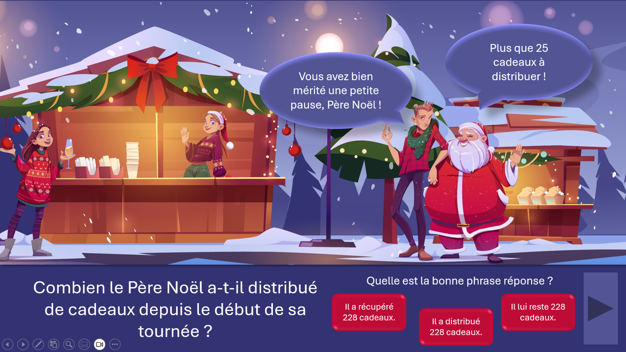 La tournée du Père Noël