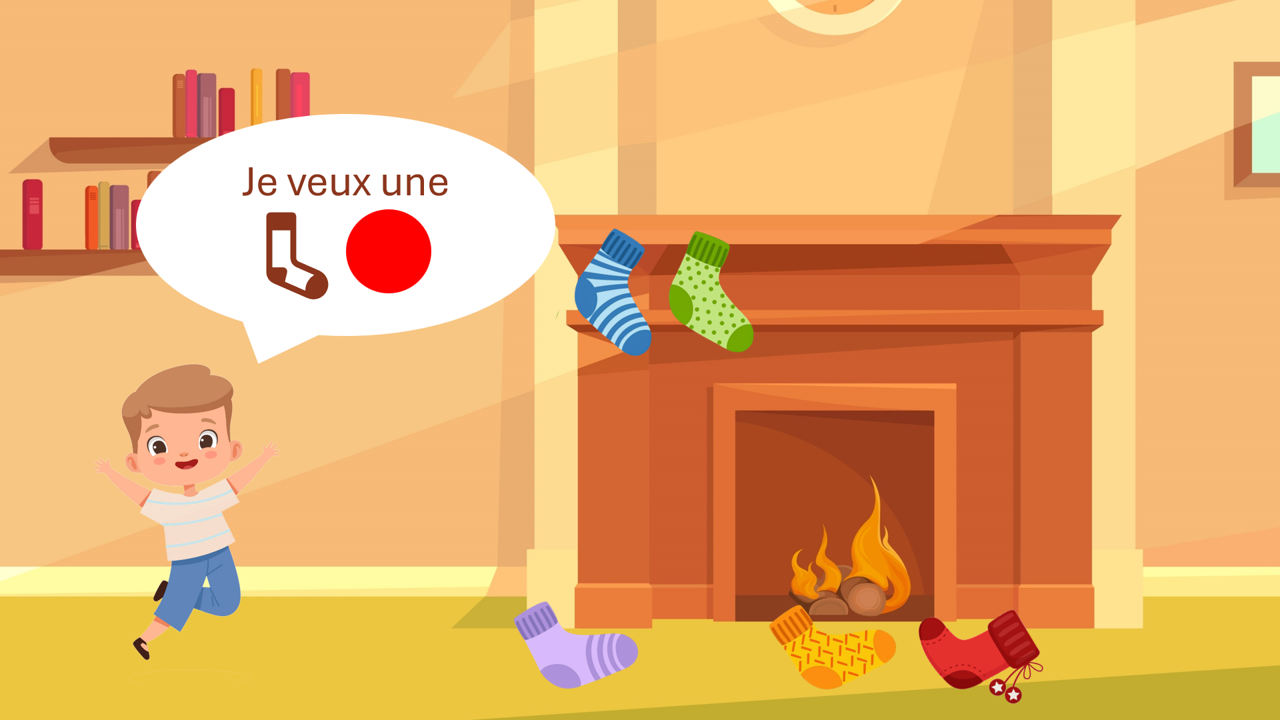 La couleur des chaussettes
