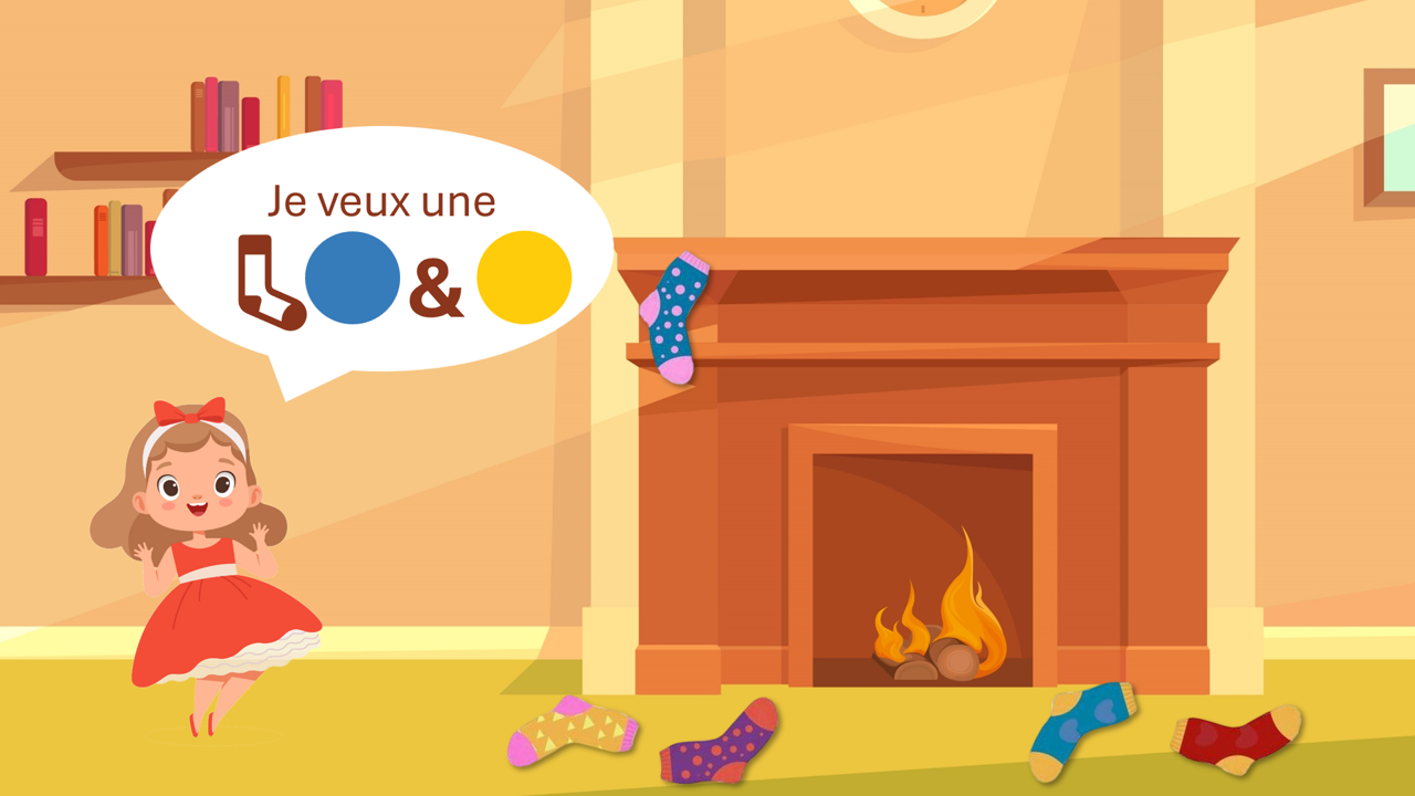 La couleur des chaussettes