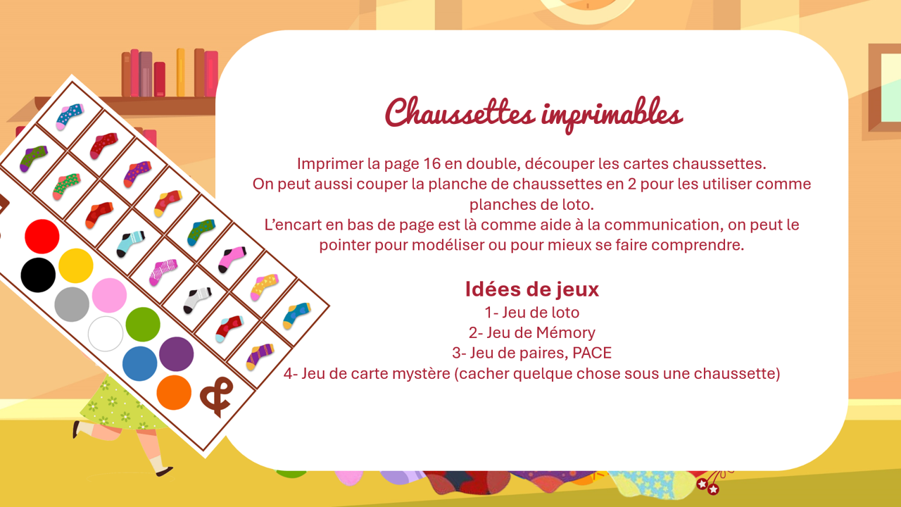 La couleur des chaussettes