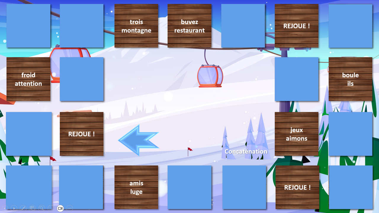 Défis sur les pistes