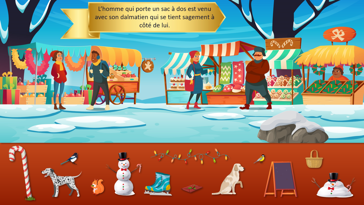 Il se passe des choses au marché de Noël