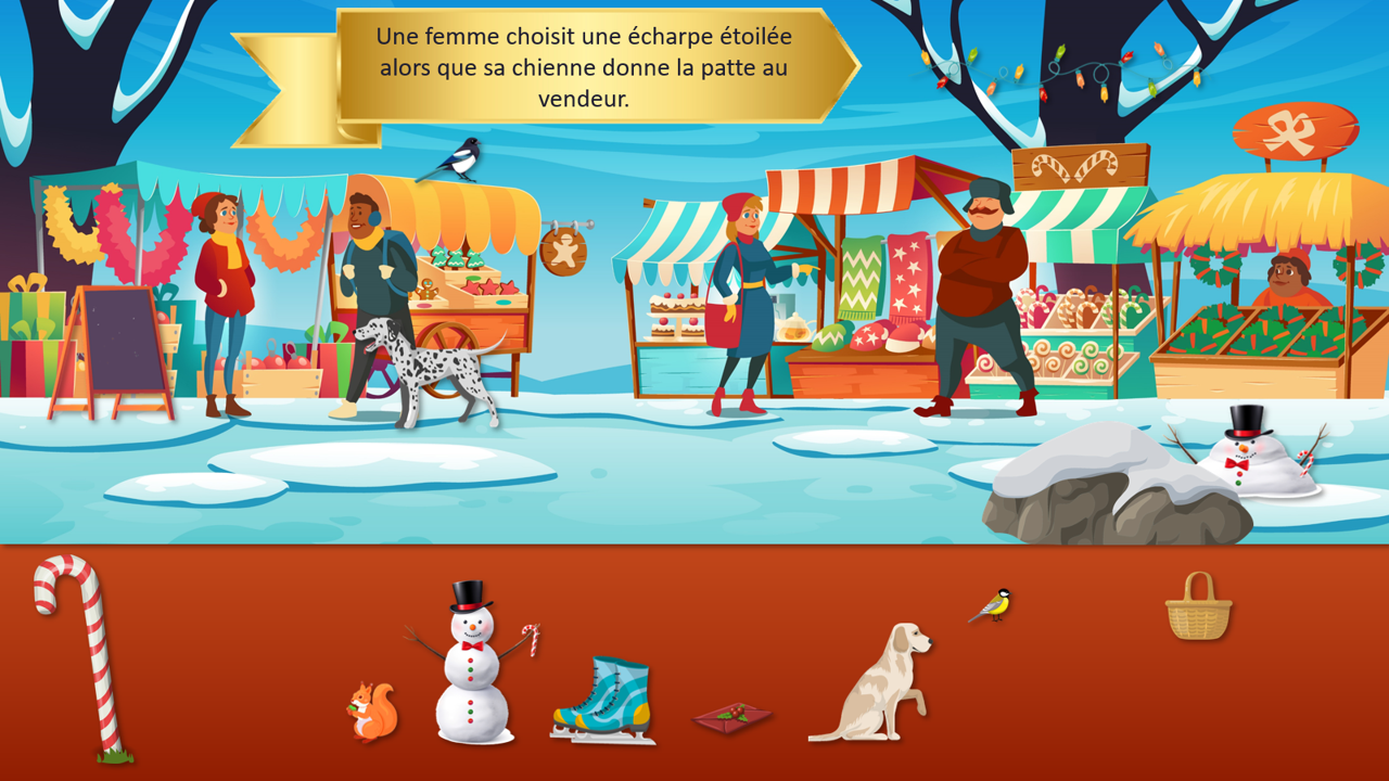 Il se passe des choses au marché de Noël