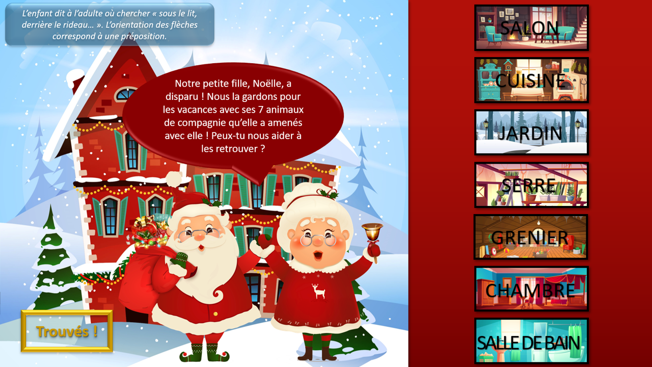 Petite Noëlle a disparu !