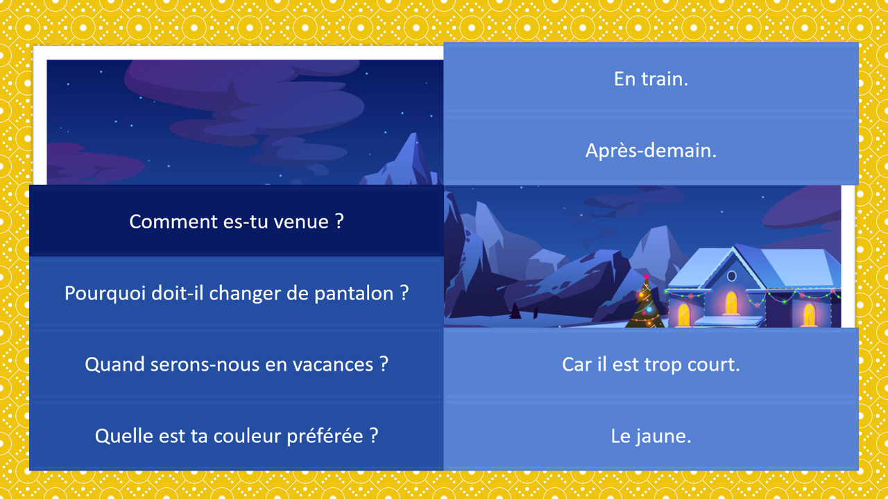 Noël en questions réponses