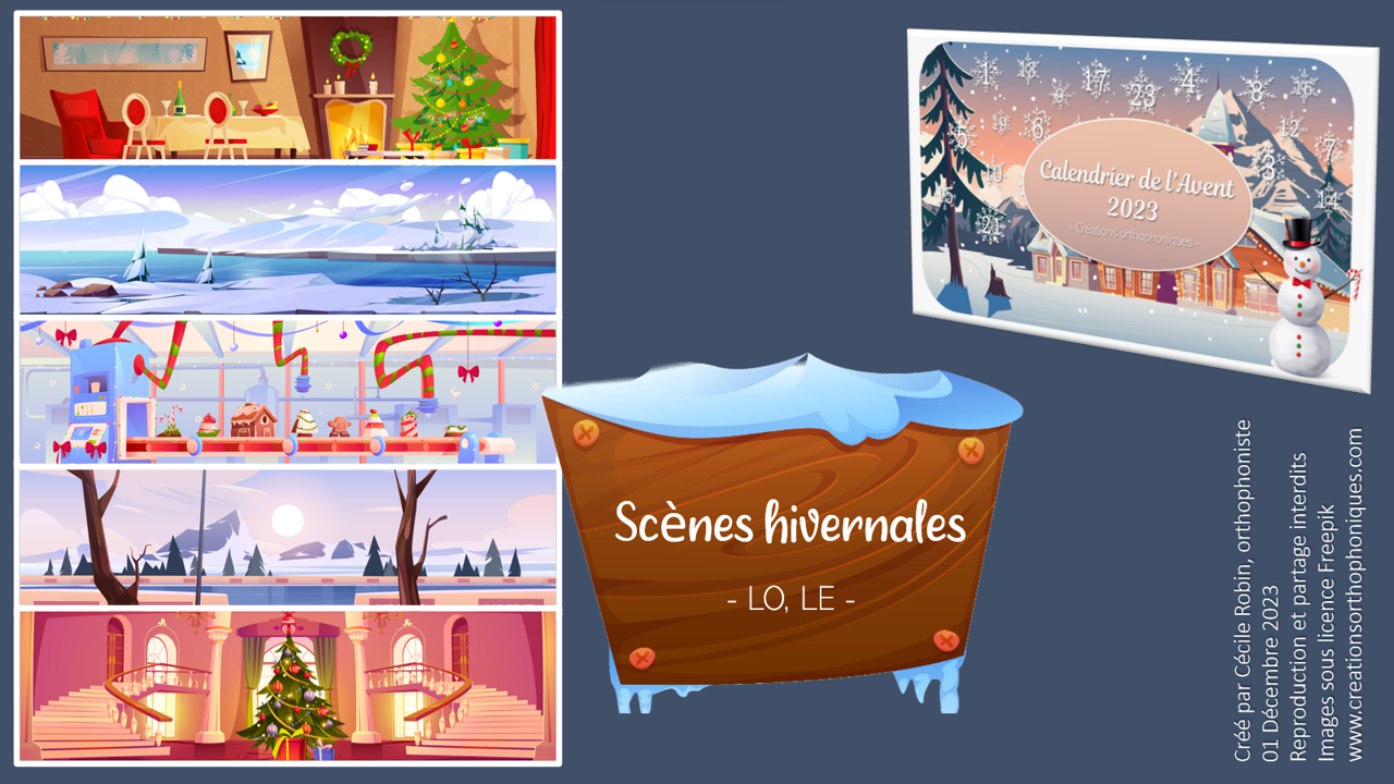 Scènes hivernales