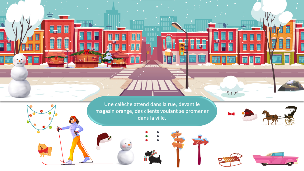 Il se passe des choses dans la rue en hiver