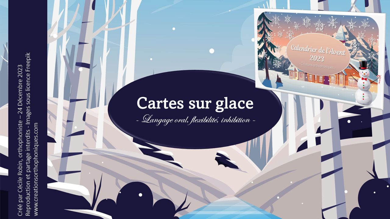 Cartes sur glace
