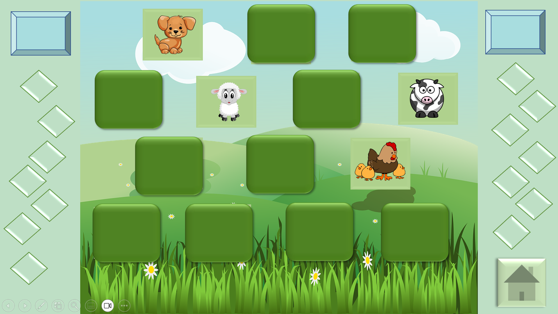 Memory des animaux_4 planches_LO