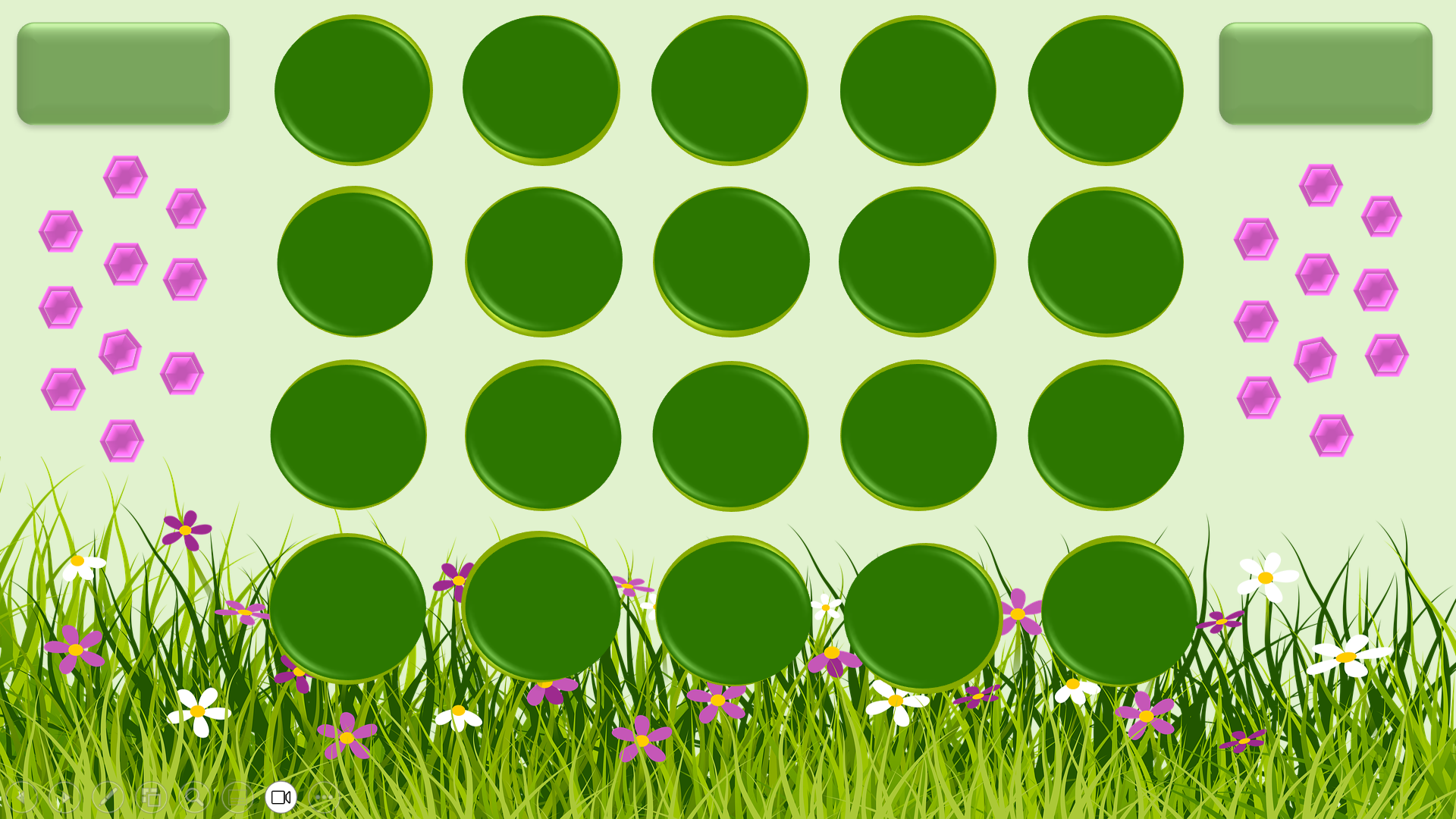 Un tableau de fleurs - memory