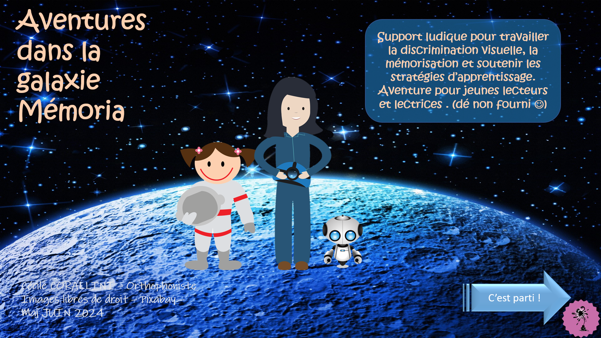 Aventures dans la galaxie Memoria (LE) - 6 planches