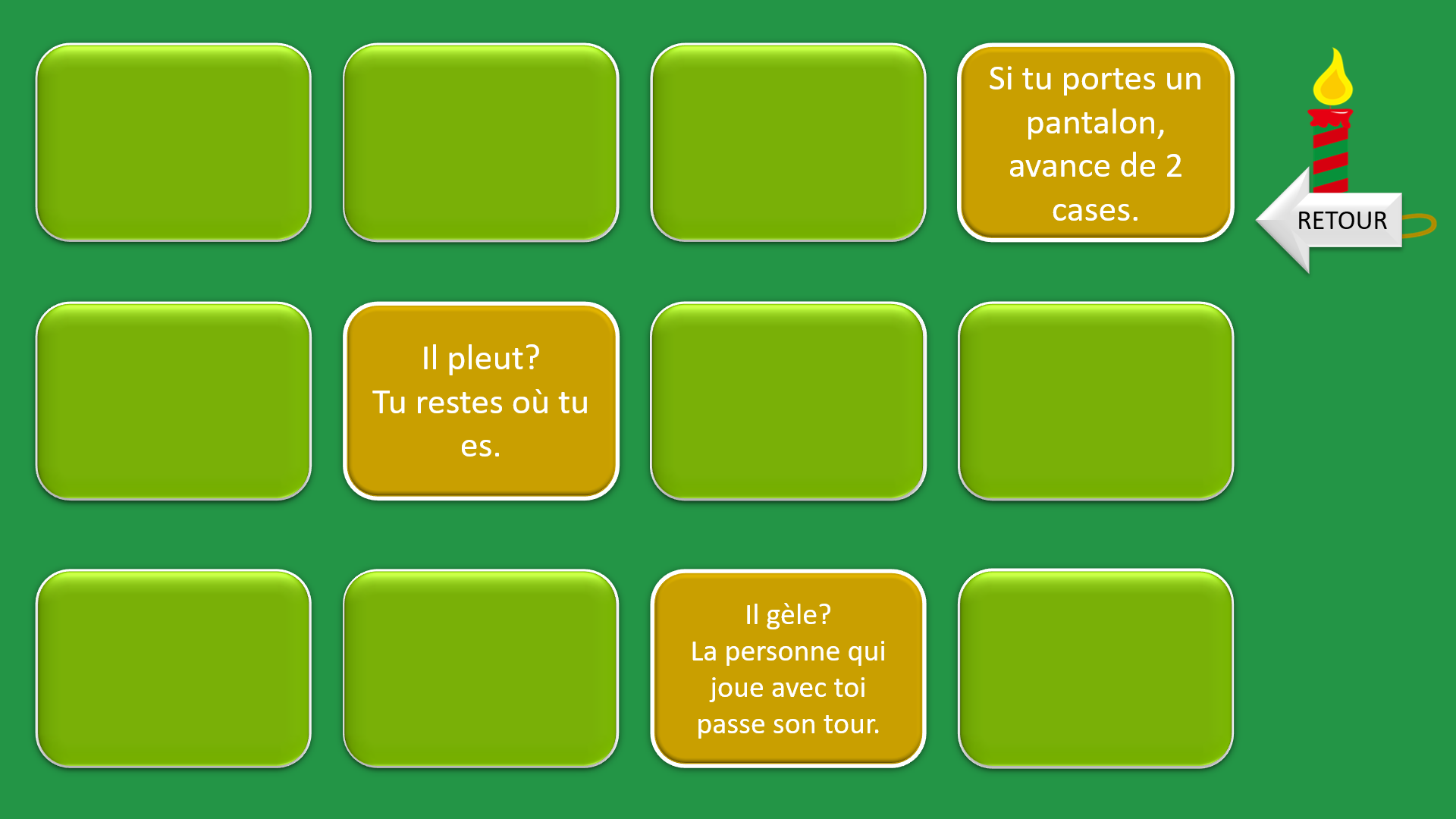 Jouons à saute-chaussettes ( jeu de plateau/devinettes/inférences)