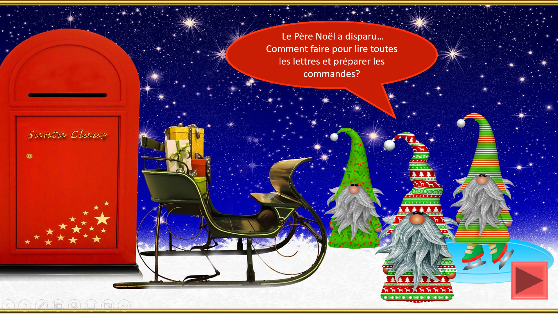 Lettres de Noël 3 (accord genre/nombre)