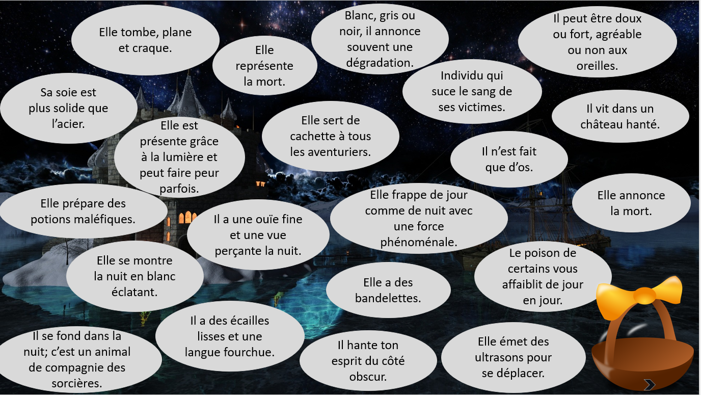 Halloween - devinettes à lire