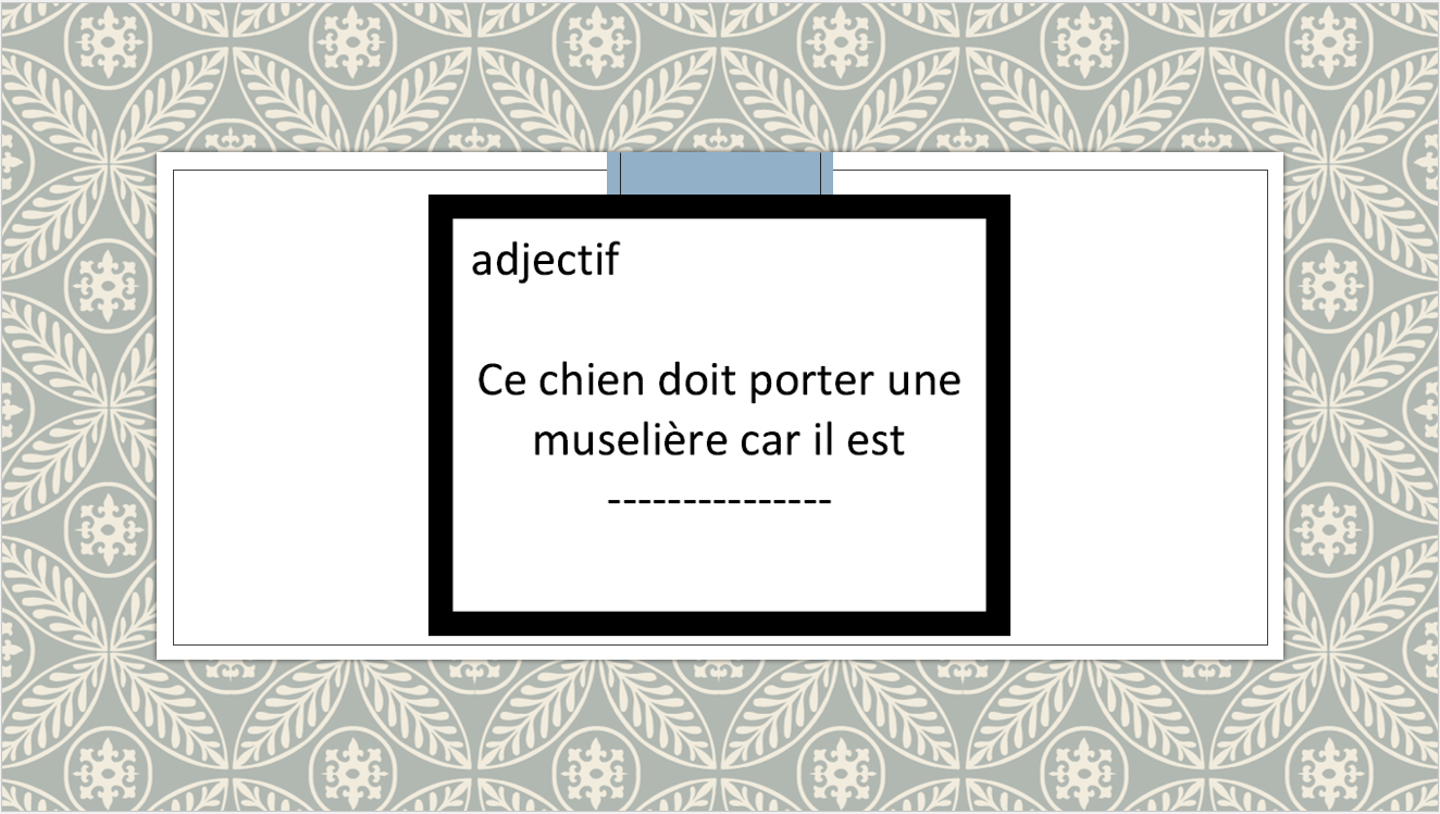 La boîte à évocation de Valérie