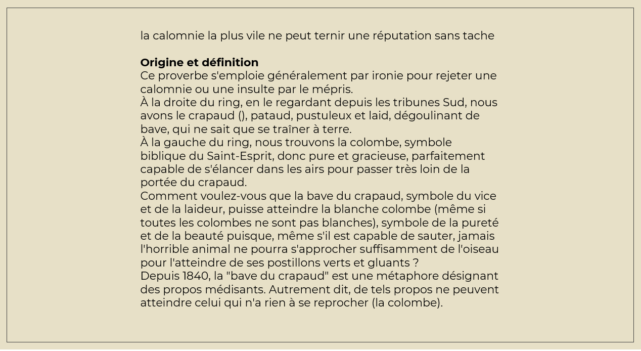 La boîte à évocation de Valérie