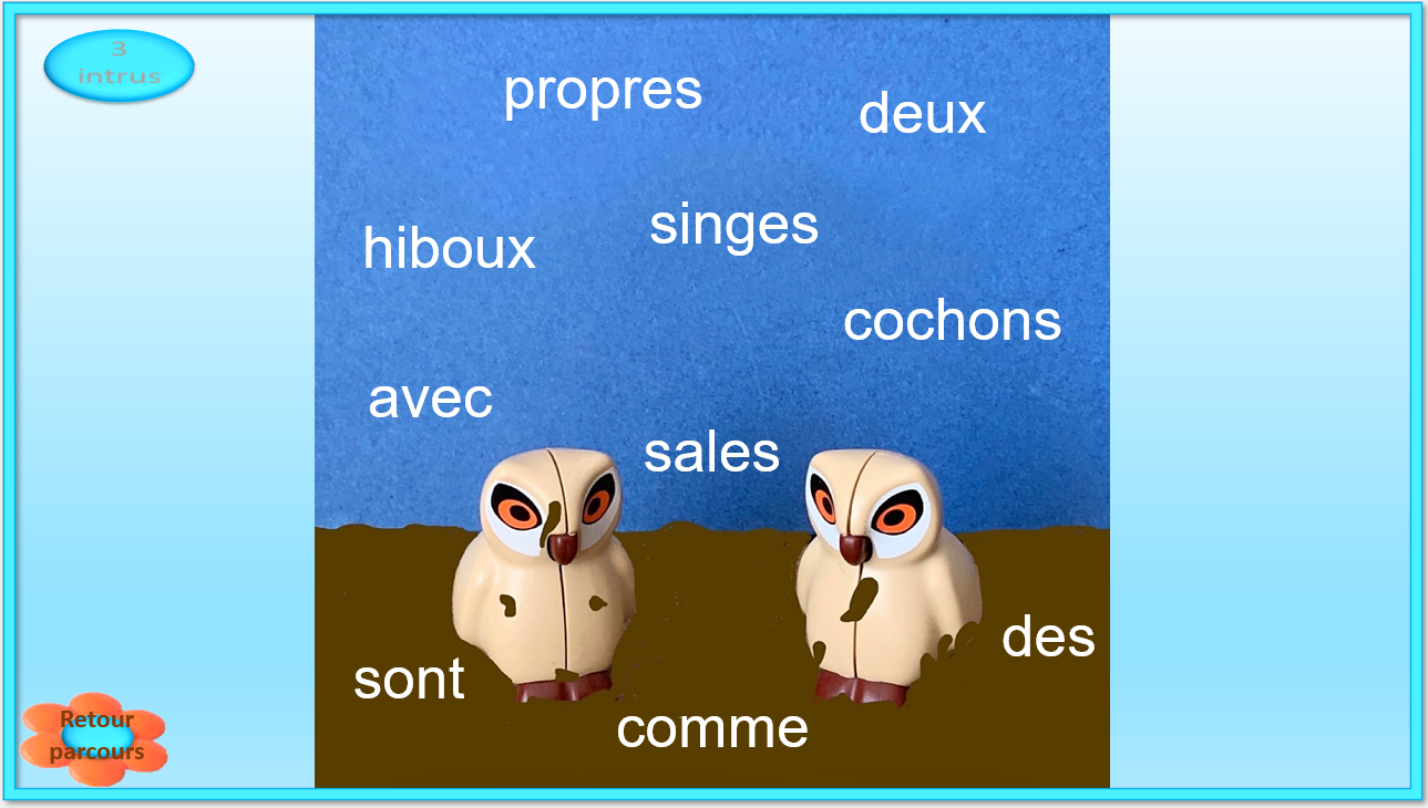 Phrases imbriquées chez les Playmos