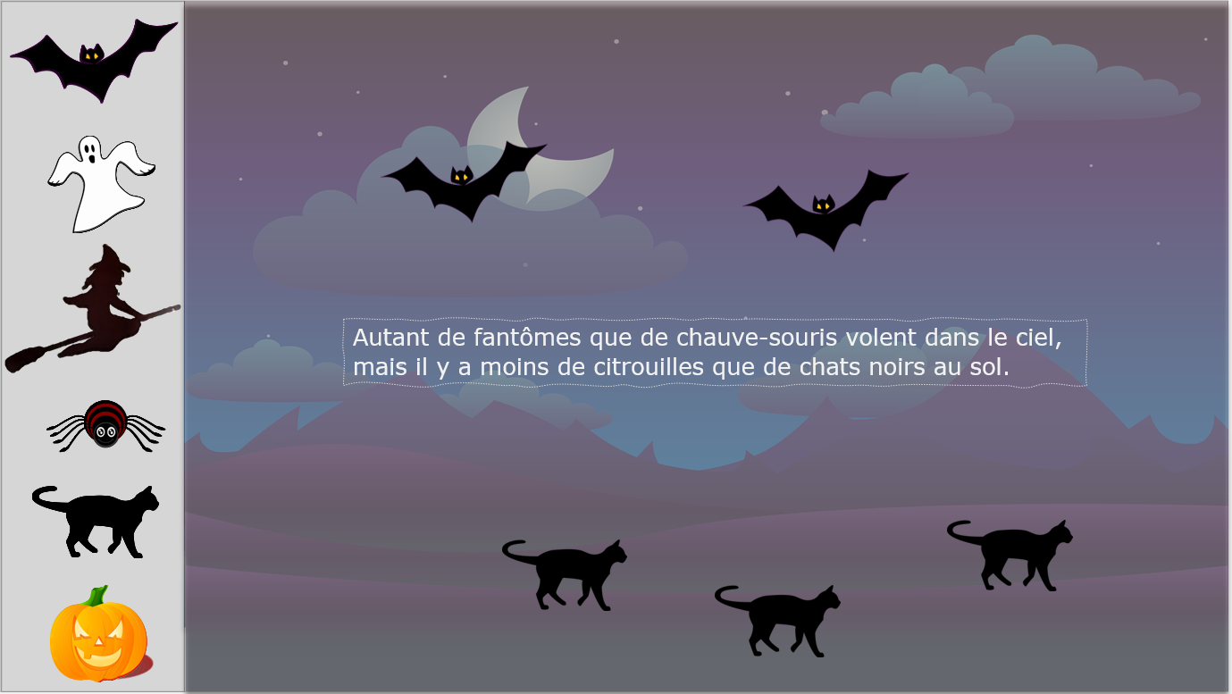 Consignes Halloween - Voc Math