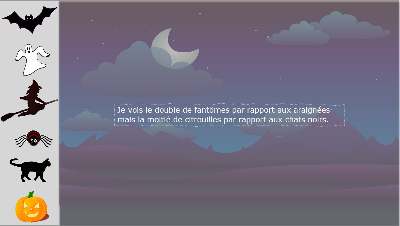 Consignes Halloween - Voc Math