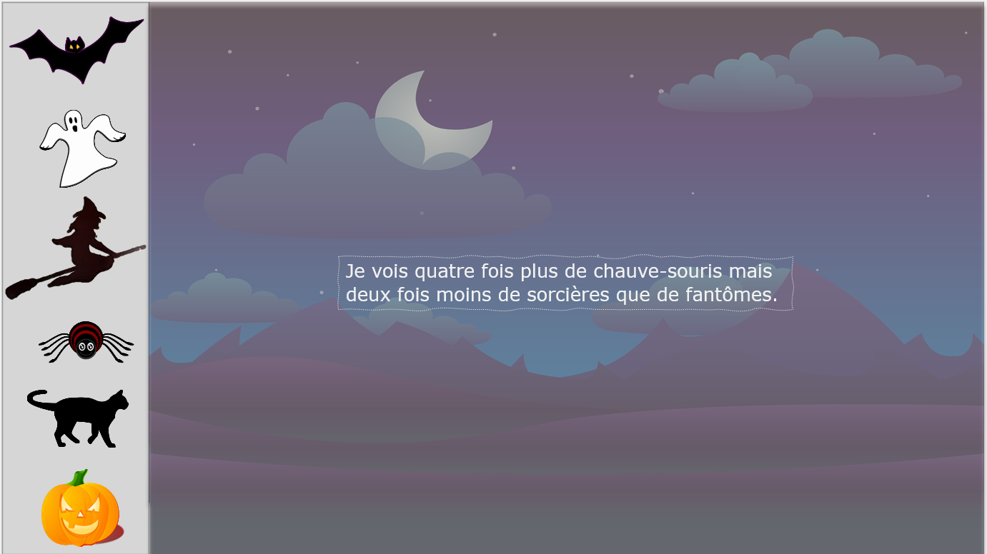 Consignes Halloween - Voc Math