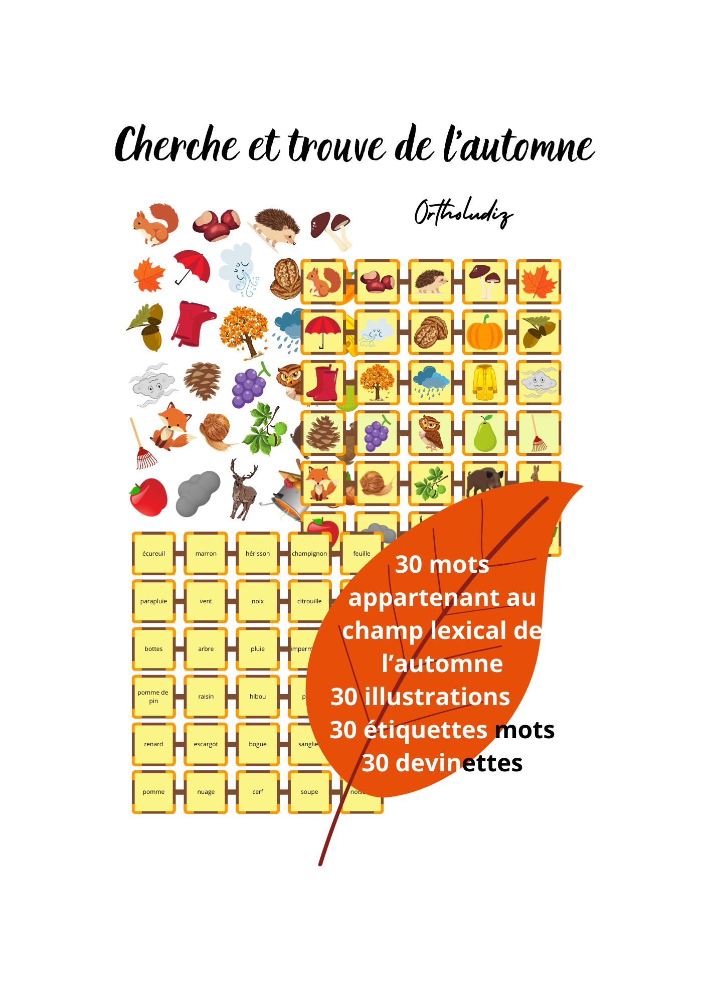 Cherche et trouve de l&