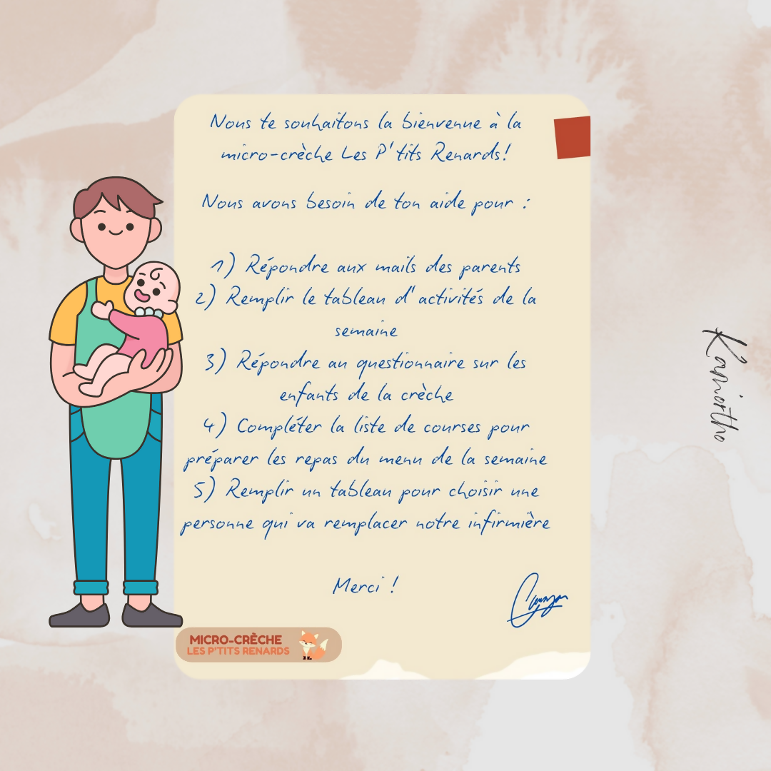 Bienvenue à la micro-crèche Les P&