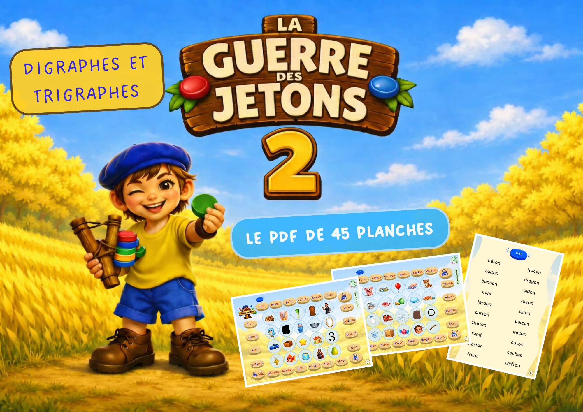 La guerre des jetons 2 – le PDF de 45 planches
