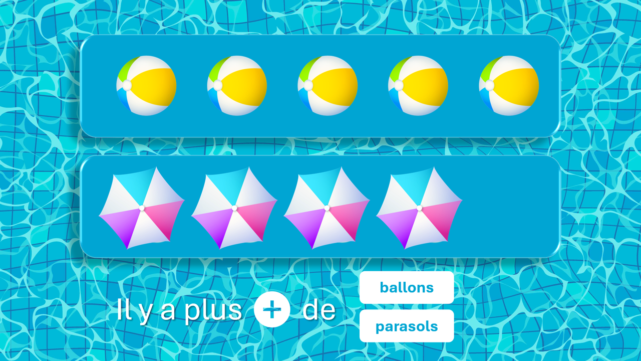 Comparaisons en vacances