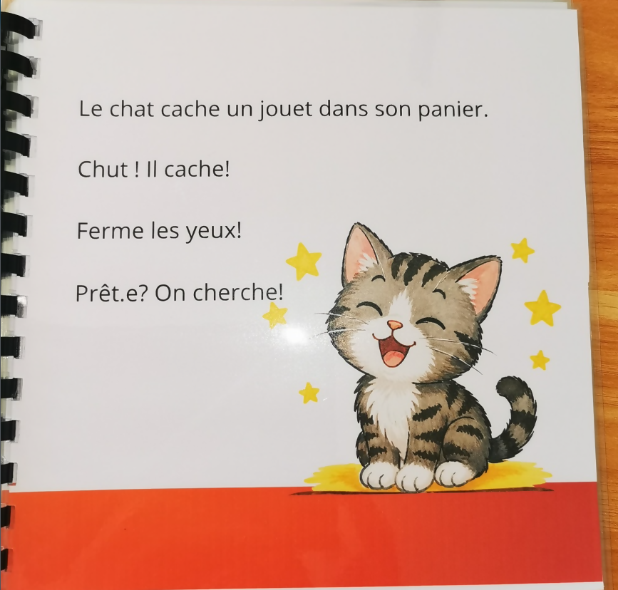 LE LIVRE DU CHAT QUI TRAVAILLE LE SON "CH"