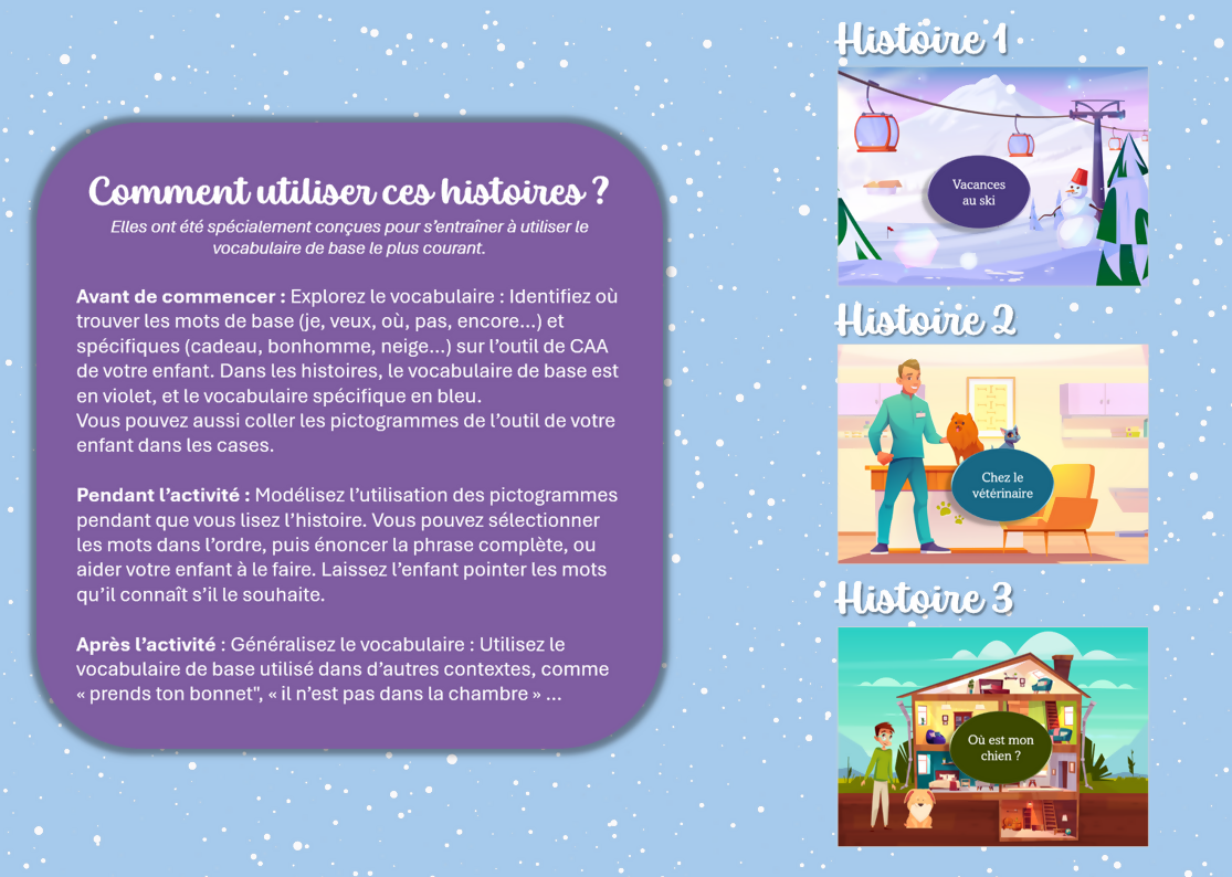 ✨ Histoires pour modéliser en CAA